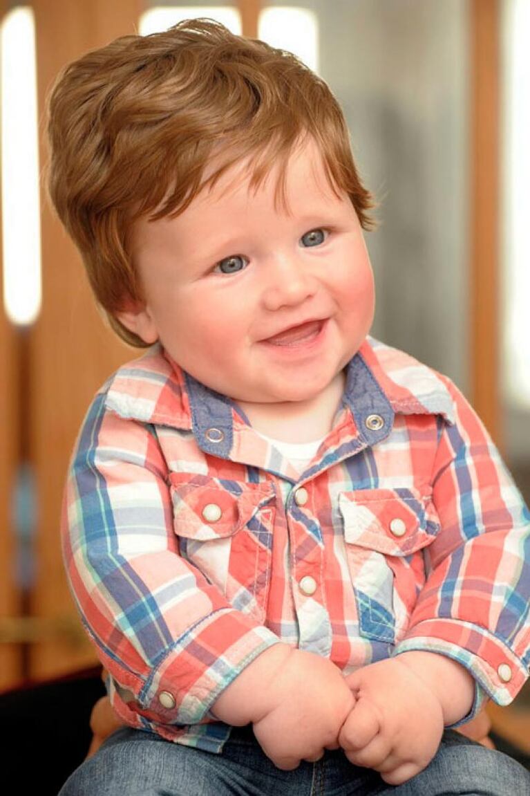¡Hermoso! Conocé al bebé con mejor pelo del mundo