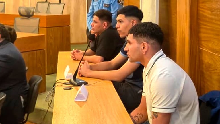 Herrera, Busto y Escada, los imputados por el homicidio de Sebastián Villarreal.