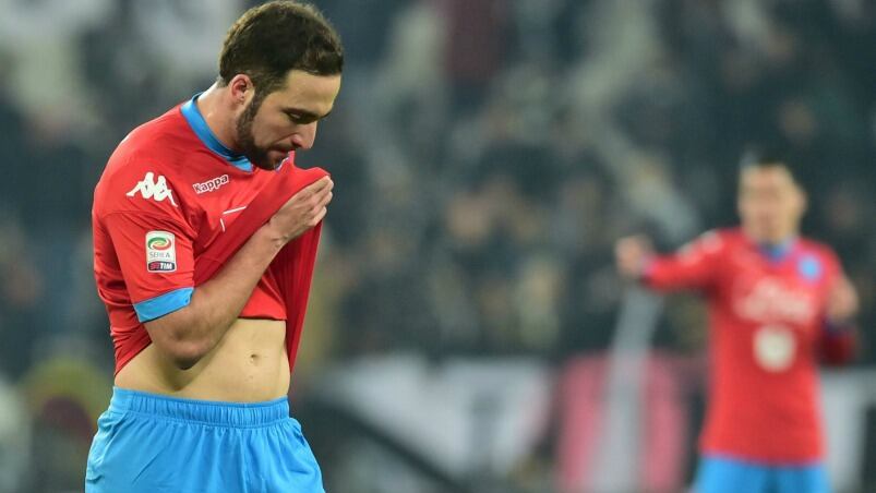 Higuain hace 4 partidos que no convierte. 
