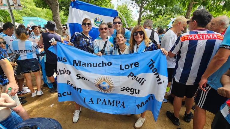 Hinchas argentinos en Dallas (Foto: El Doce/Emmanuel Cuestas).