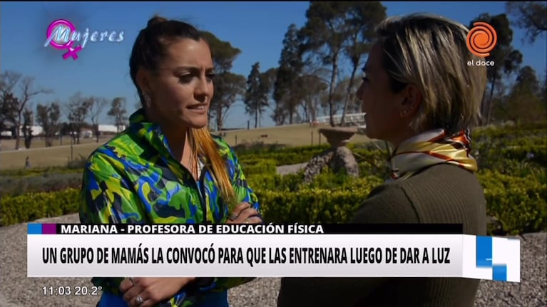 Historias de Mujeres: Entrenamiento de madres e hijos