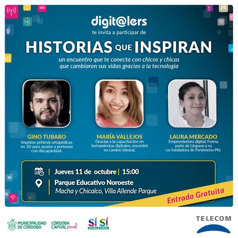 “Historias que inspiran” se realiza hoy en Córdoba