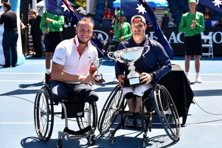 Histórico: Gustavo Fernández es el número 1 del tenis adaptado