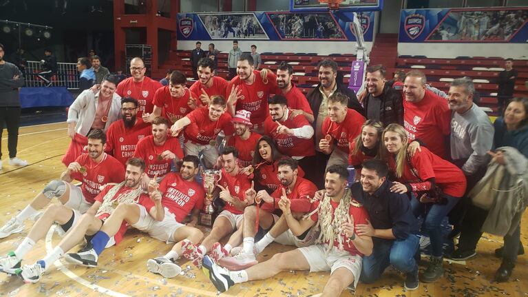 Histórico: Instituto es campeón de la Liga Nacional por primera vez. Foto: Juan Pablo Lavisse/El Doce.