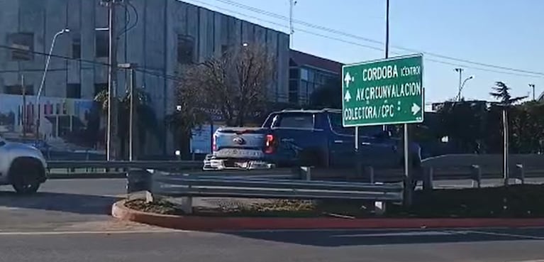 Hizo una maniobra peligrosa en plena Circunvalación.