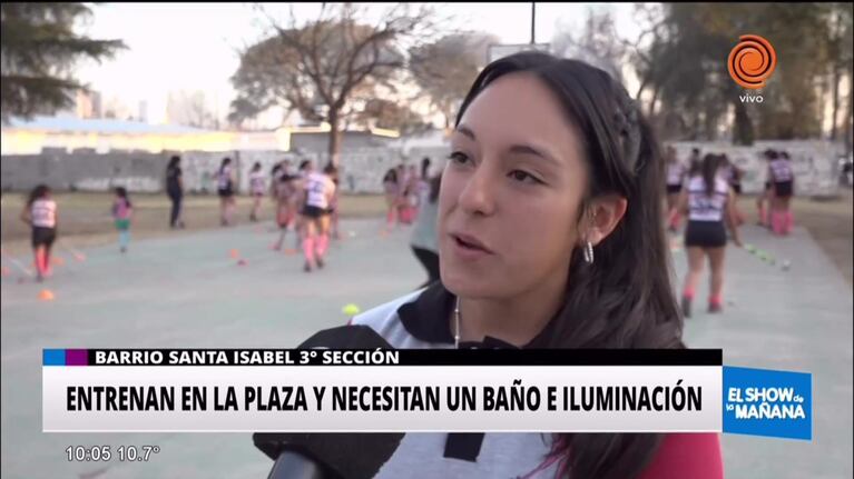 Hockey solidario en Santa Isabel