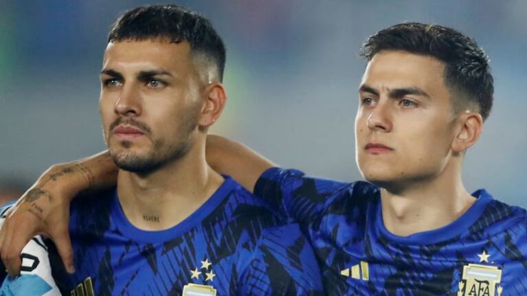 “¡Hola Lauti!”: Dybala fue a conocer al hijo de Paredes y mostró su carita