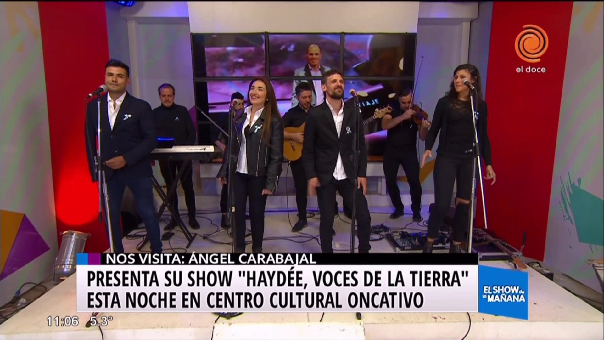 Homenaje a Mercedes Sosa en el Show