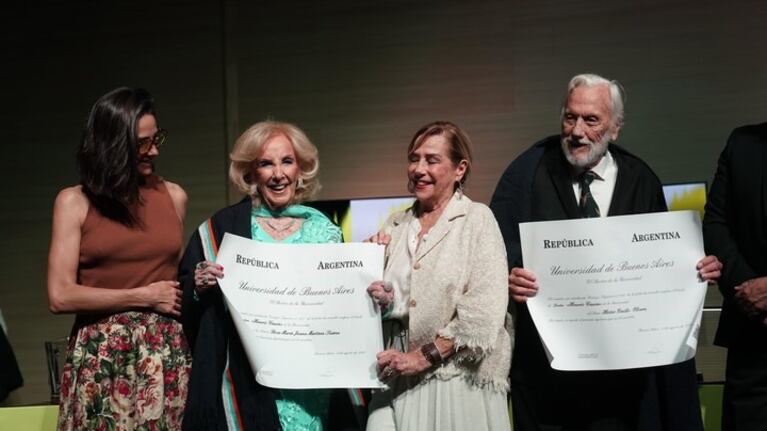 Homenajearon a Mirtha