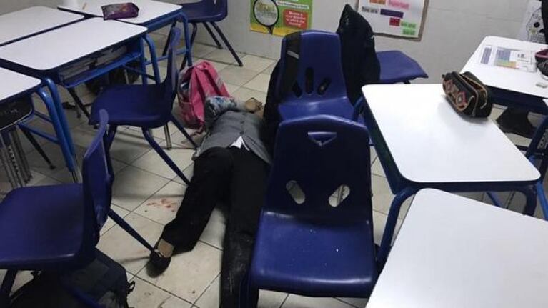 Horror en México: un alumno abrió fuego en una escuela
