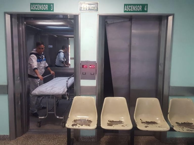 Hospital de Niños: un nene se cayó por el hueco del ascensor