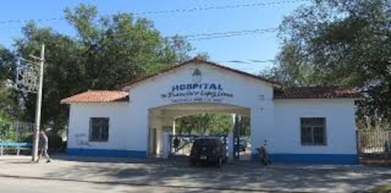 Hospital Francisco López Lima de General Roca, Río Negro, donde se encuentra internado el bebé.