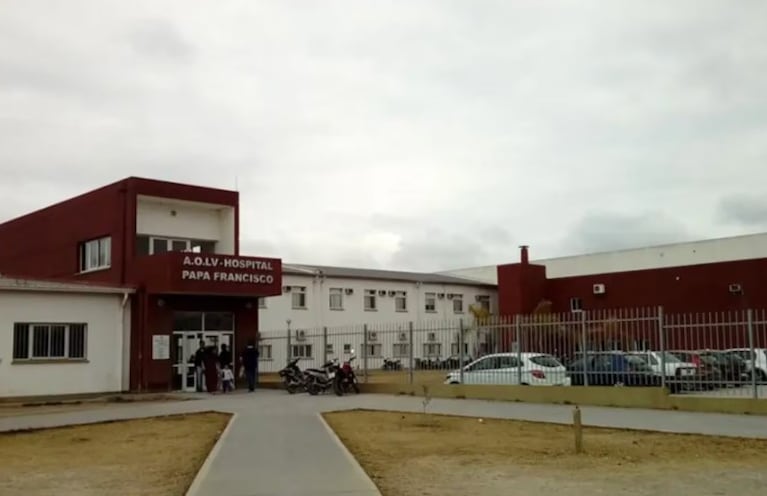 Hospital Papa Francisco, donde murió el nene.