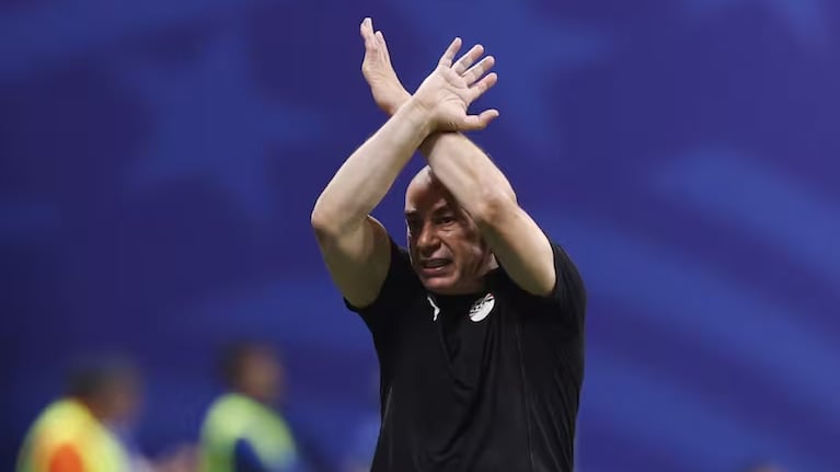 Hossam Hassan, el entrenador de Egipto ( Foto: Agencia AFP)