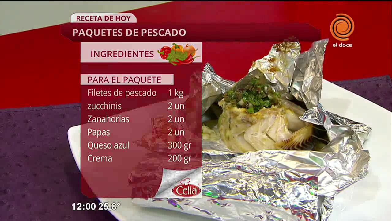 Hoy cocinamos "Paquetitos de Pescado"