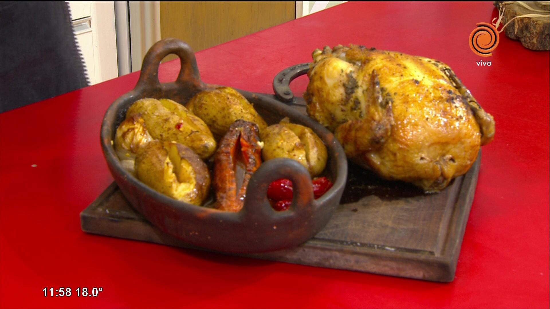 Hoy cocinamos "pollo al spiedo"
