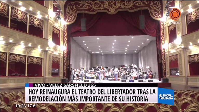 Hoy reinauguran el Teatro San Martín