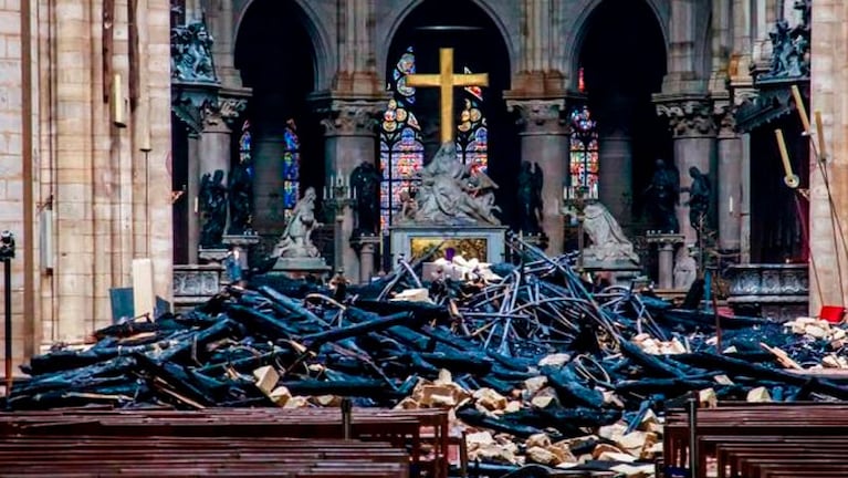 Hoy se cumplen dos años del incendio en la catedral de Notre Dame.