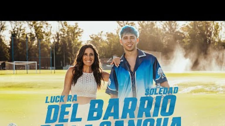 Luck Ra y Soledad Pastorutti cantan el tema del Torneo Apertura 2025