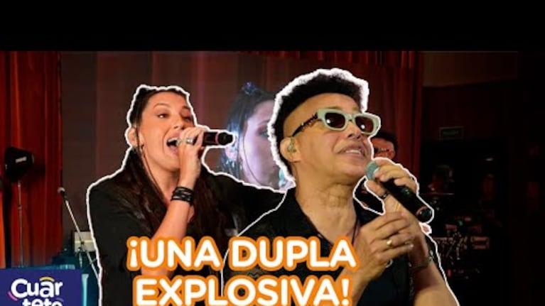 Vane Velázquez y Jean Carlos se unieron para cantar "Si nos dejan" en el aniversario de Eldoce.tv