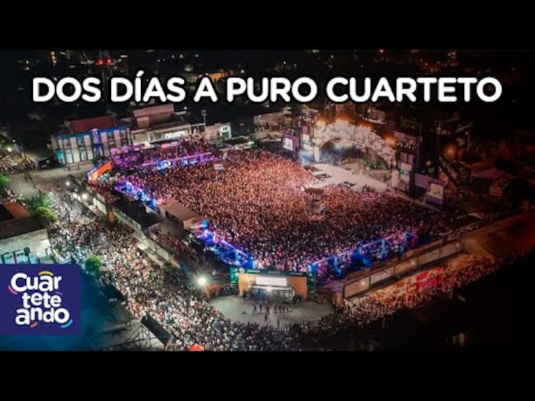 Cosquín Cuarteto 2026 con grilla confirmada: más de 20 bandas en la plaza Próspero Molina
