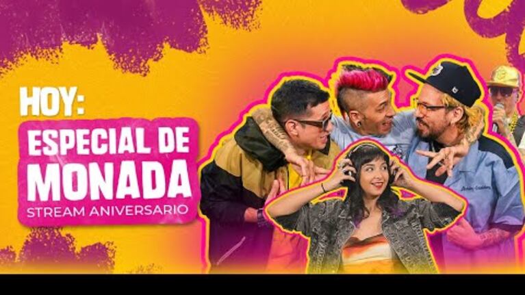 El Show de La Monada: el repaso por los 12 años de la banda y la visita de Damián Córdoba