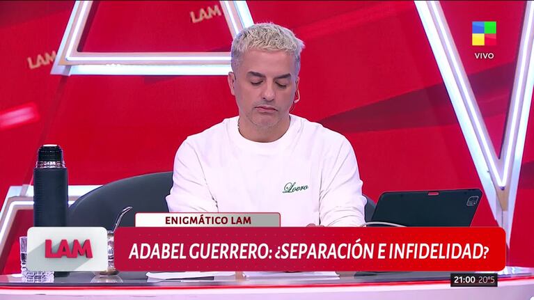 Aseguran que Adabel Guerrero y Martín Lamela se separaron tras 14 años juntos: los escandalosos motivos