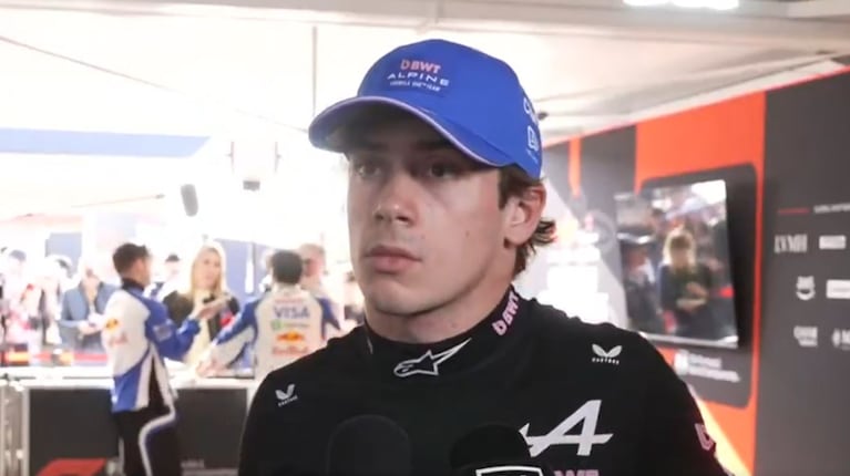 La frustación de Franco Colapinto en el GP de China