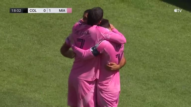El gol de Lionel Messi para el 1-0 del Inter Miami contra Colorado Rapids por la MLS