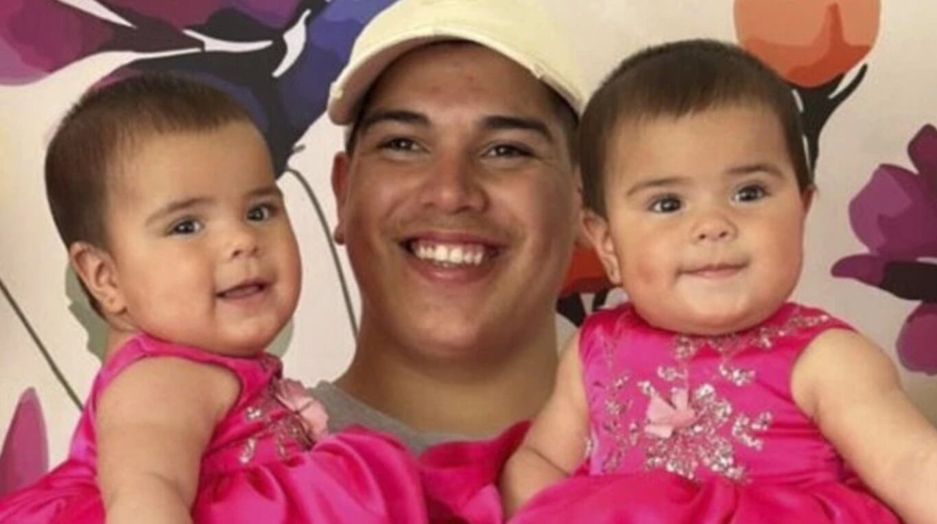 Así fue el emotivo reencuentro de Thiago Medina con sus hijas 