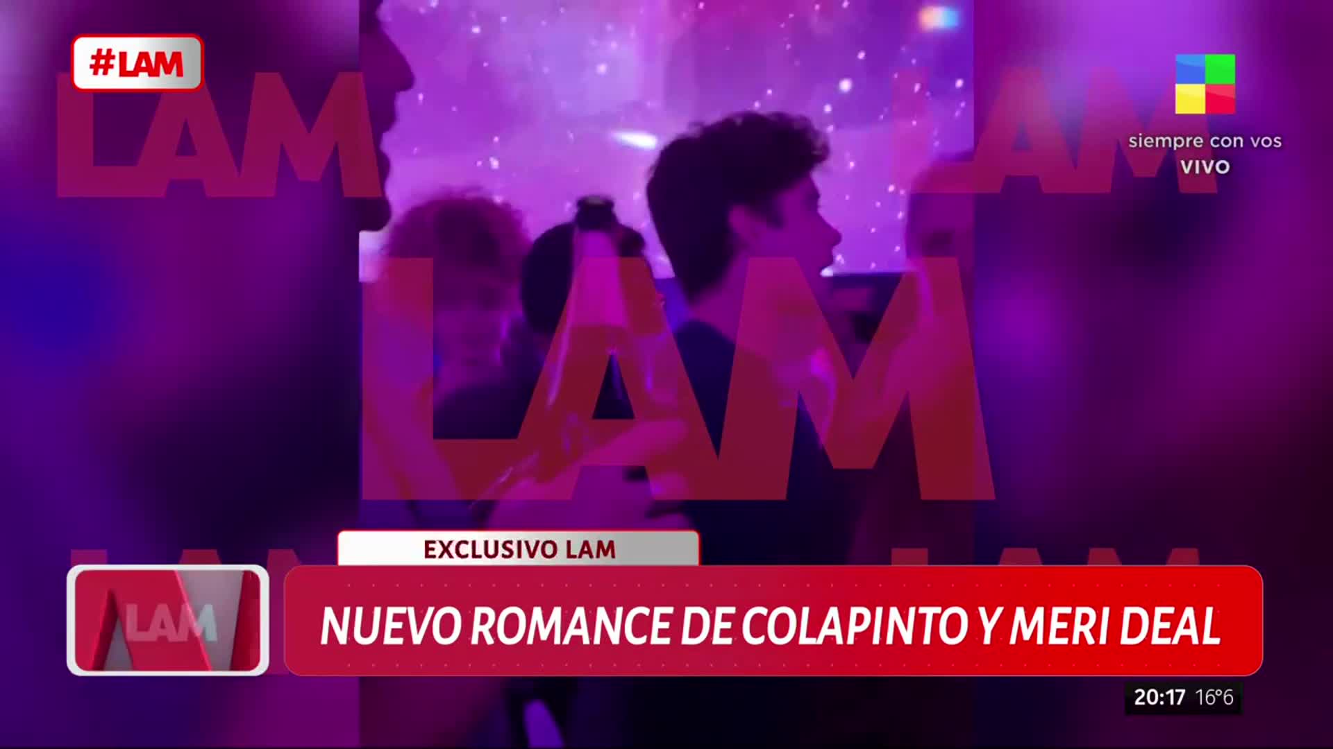 Aseguran que Franco Colapinto está en pareja con una famosa cantante: el video