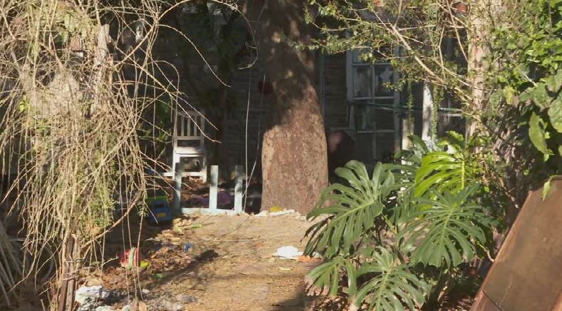 Sangre en las paredes, basura y tierra removida: así es la casa de Florencio Varela donde mataron a las tres chicas