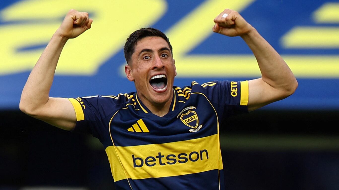 El gol de Miguel Merentiel para el 2-0 de Boca ante River en el Superclásico en la Bombonera