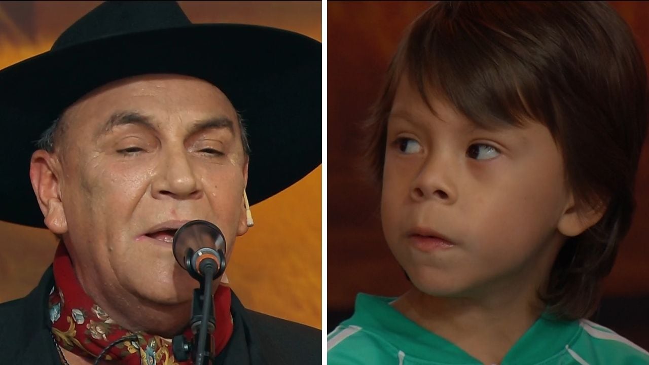 El Chaqueño Palavecino brindó un show solidario por un nene con cáncer y se emocionó