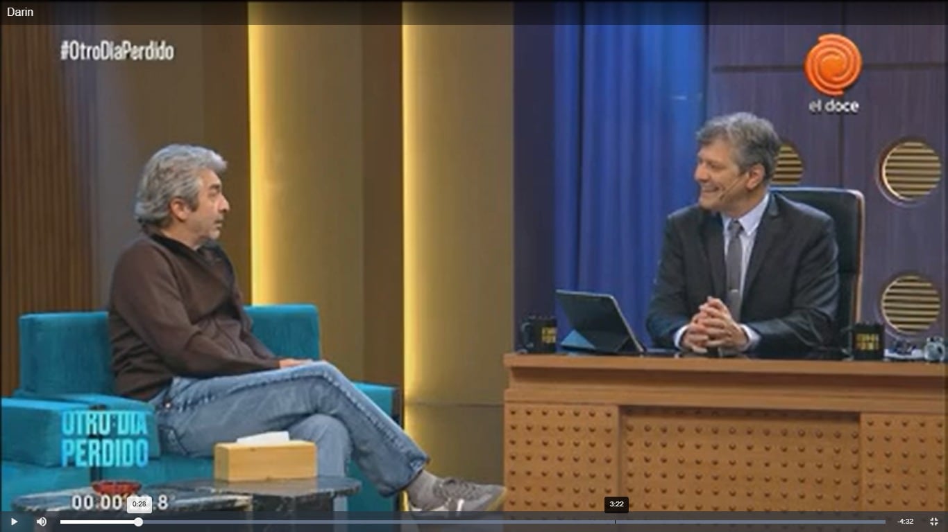 Ricardo Darín se sinceró en Otro día perdido sobre la historia de las empanadas