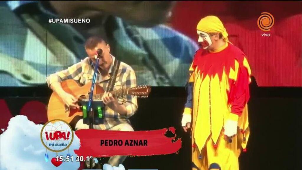 Piñón Fijo y Pedro Aznar, juntos en "Upa mi sueño"