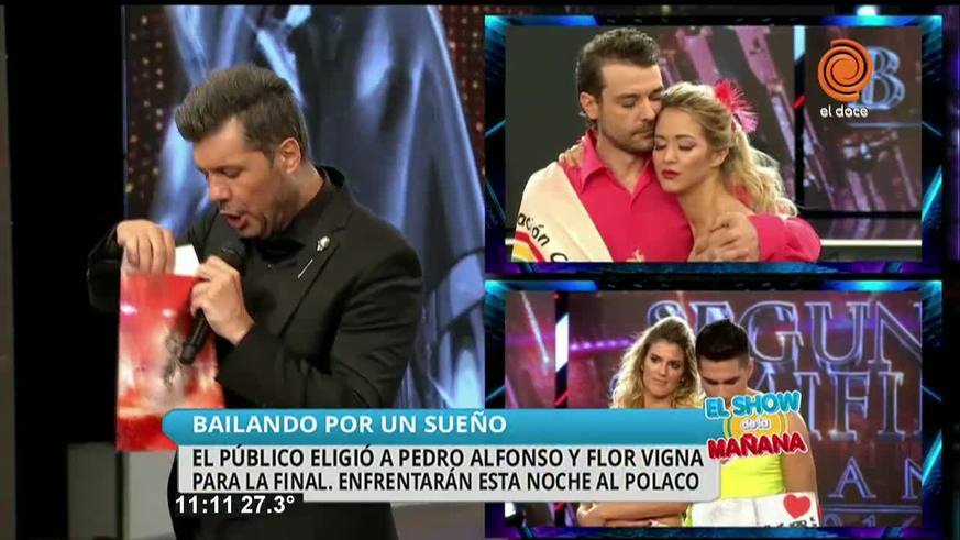 Pedro Alfonso y El Polaco a la final del Bailando