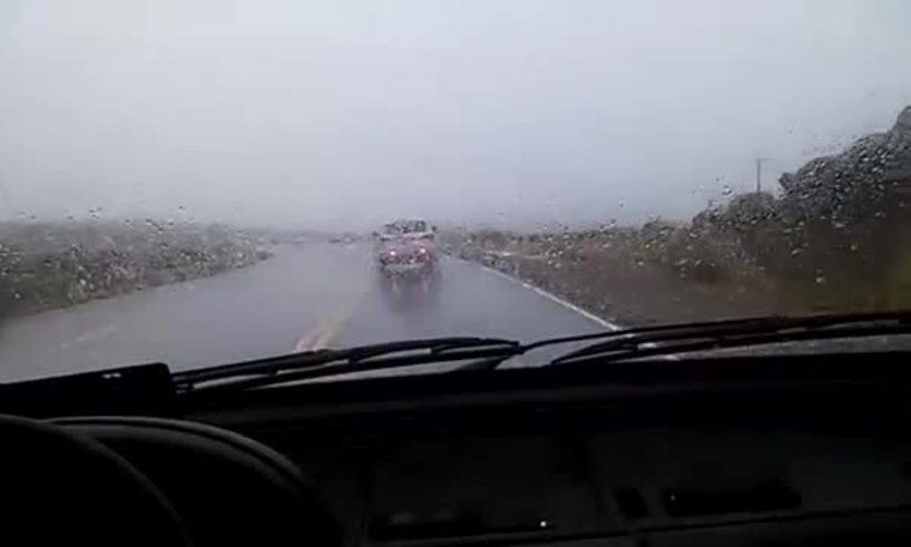 Nieve: el camino de las Atas Cumbres está habilitado
