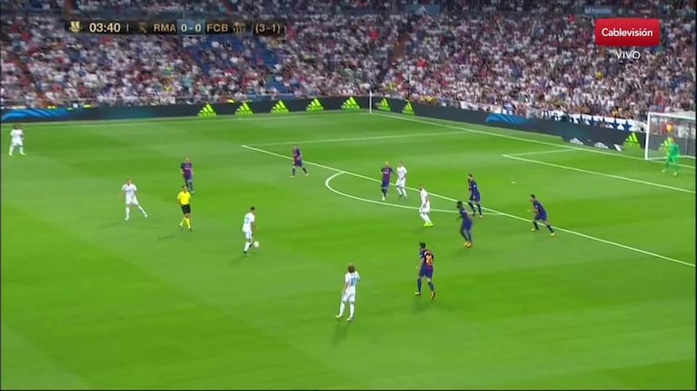 El tremendo golazo de Asensio al Barcelona