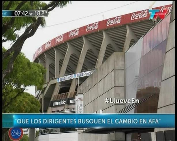 Tinelli calentó las elecciones de AFA