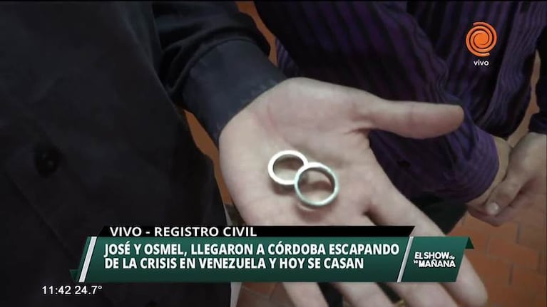 Matrimonio igualitario de venezolanos en Córdoba