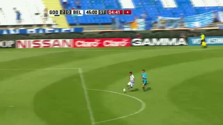 El gol del cordobés Javier Correa contra Belgrano