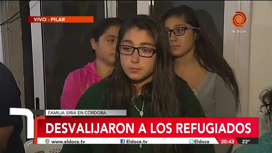 Desvalijaron a los refugiados sirios