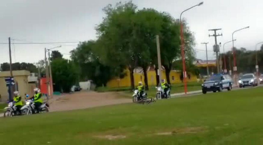 Manifestantes atacaron a Macri en La Pampa