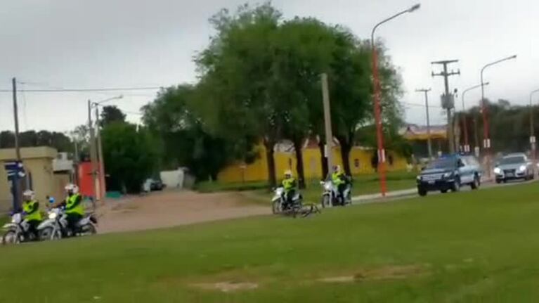 Manifestantes atacaron a Macri en La Pampa