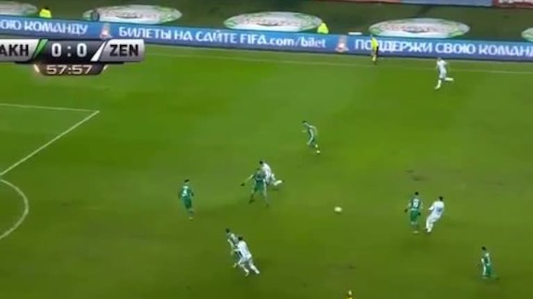 El curioso blooper tras una jugada de Rigoni
