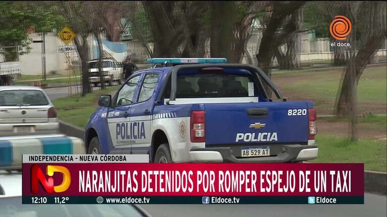 Detuvieron a una mujer naranjita