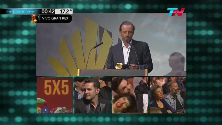 ¡Axel es el ganador del Gardel de oro!