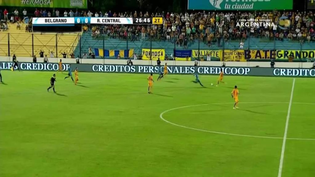 El gol de Central a Belgrano