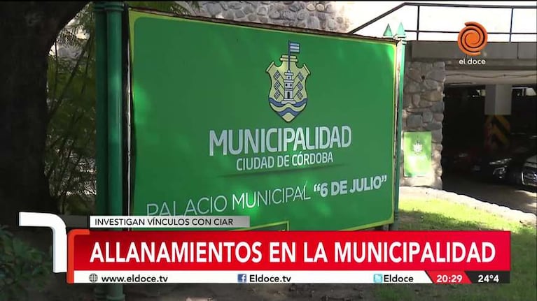 Allanaron la Municipalidad por presuntos hechos de corrupción